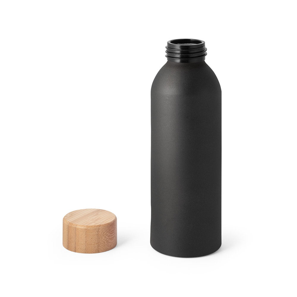 QUETA. Aluminiumflasche mit Bambusdeckel 550 ml – zusätzliche Ansicht
