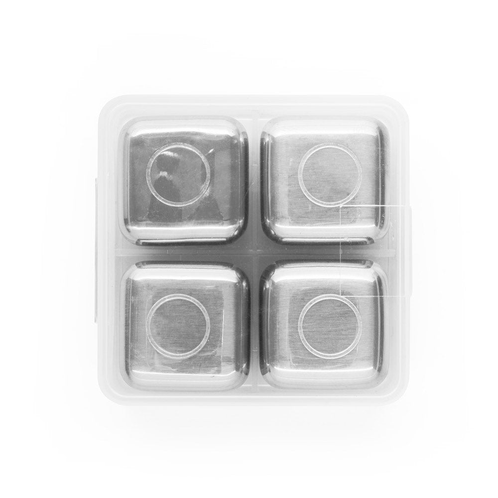 GLACIER. Set mit wiederverwendbaren Würfeln aus rostfreiem Stahl – zusätzliche Ansicht