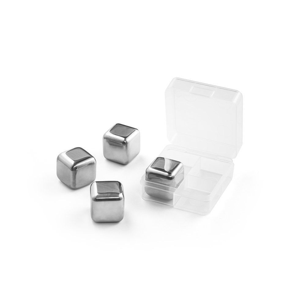 GLACIER. Set mit wiederverwendbaren Würfeln aus rostfreiem Stahl – zusätzliche Ansicht