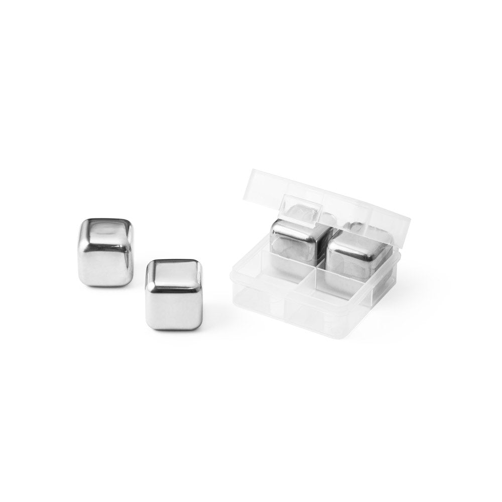 GLACIER. Set mit wiederverwendbaren Würfeln aus rostfreiem Stahl – zusätzliche Ansicht