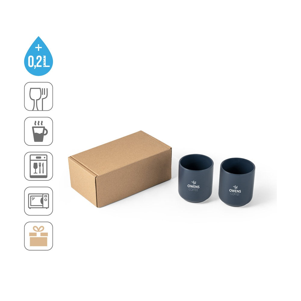 OWENS. Keramikbecherset 280 ml