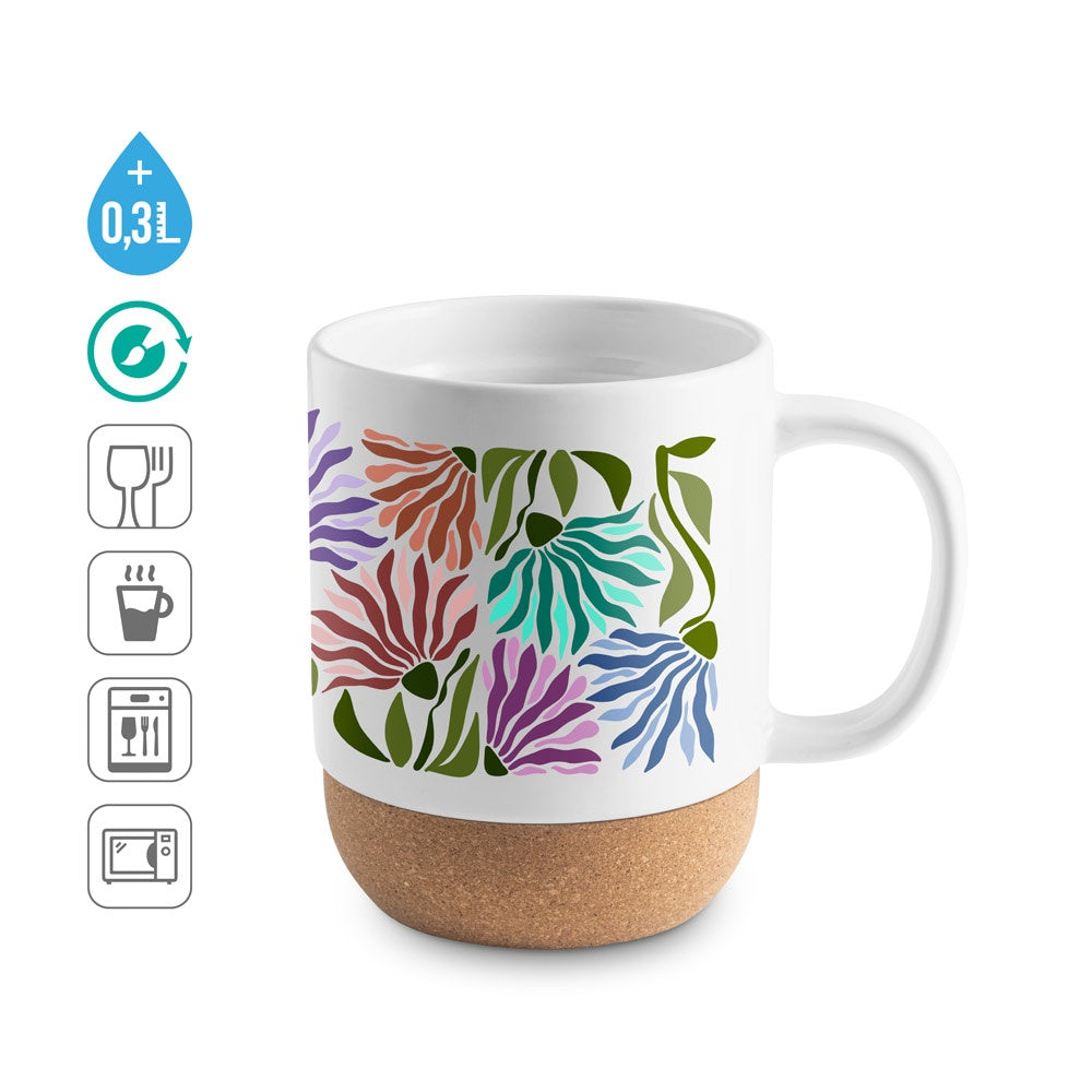 RORY SUB. Keramikbecher mit Sublimationsbeschichtung 390 ml