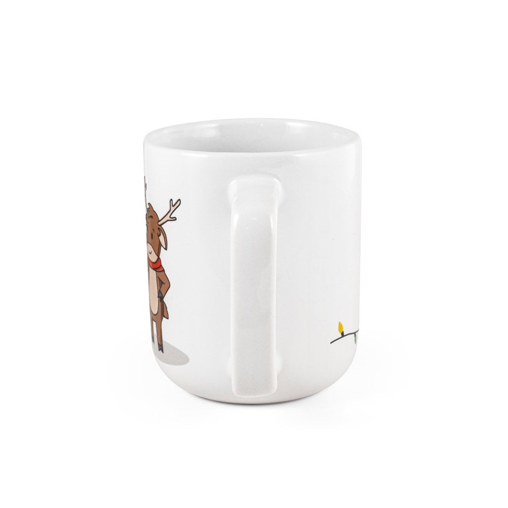 REINDEER. Becher mit Weihnachtsdruck 330 ml – zusätzliche Ansicht