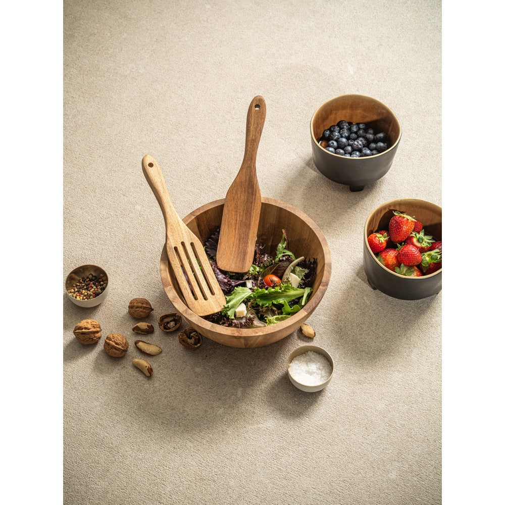 SAGE. Salatschüssel aus Cassiaholz – zusätzliche Ansicht