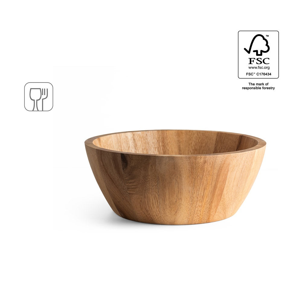SAGE. Salatschüssel aus Cassiaholz