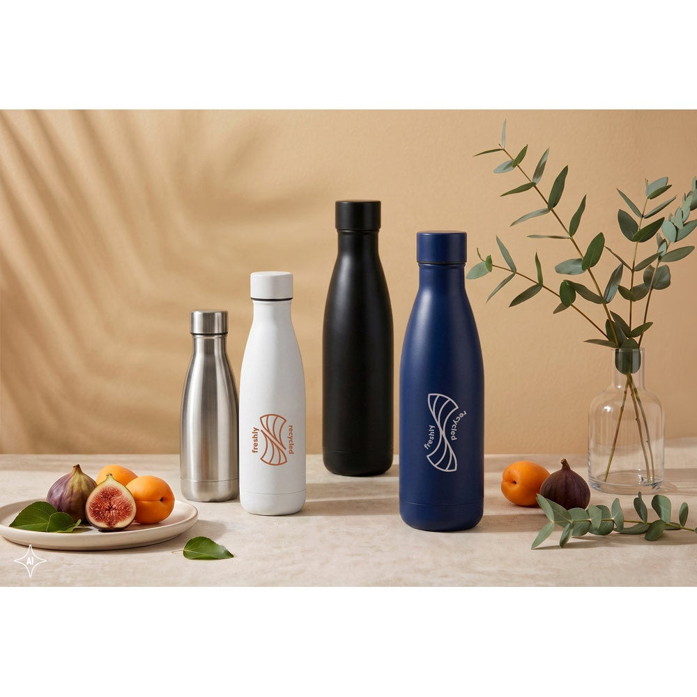 RE-BUFFON M. Thermosflasche aus 90% recyceltem Edelstahl 520 mL – zusätzliche Ansicht