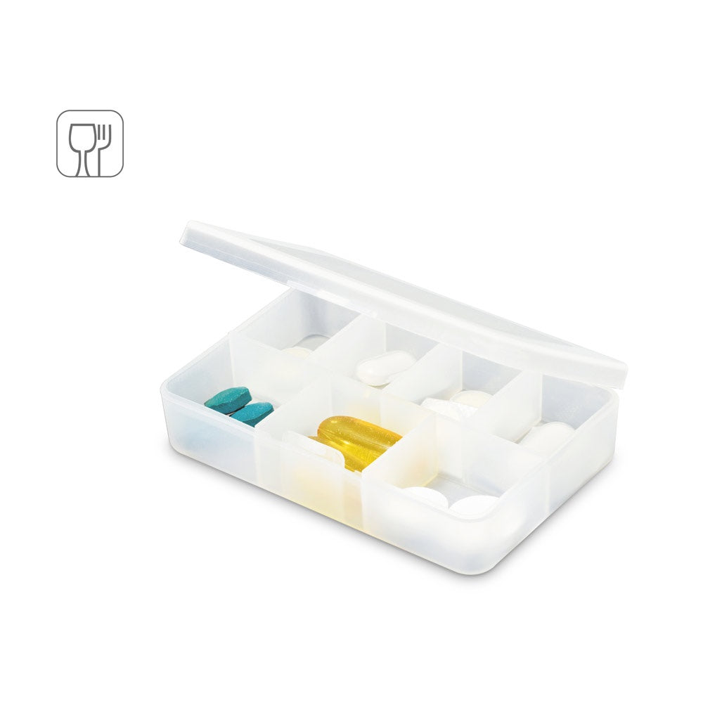 JIMMY. Tablettenbox mit 7 Fächern