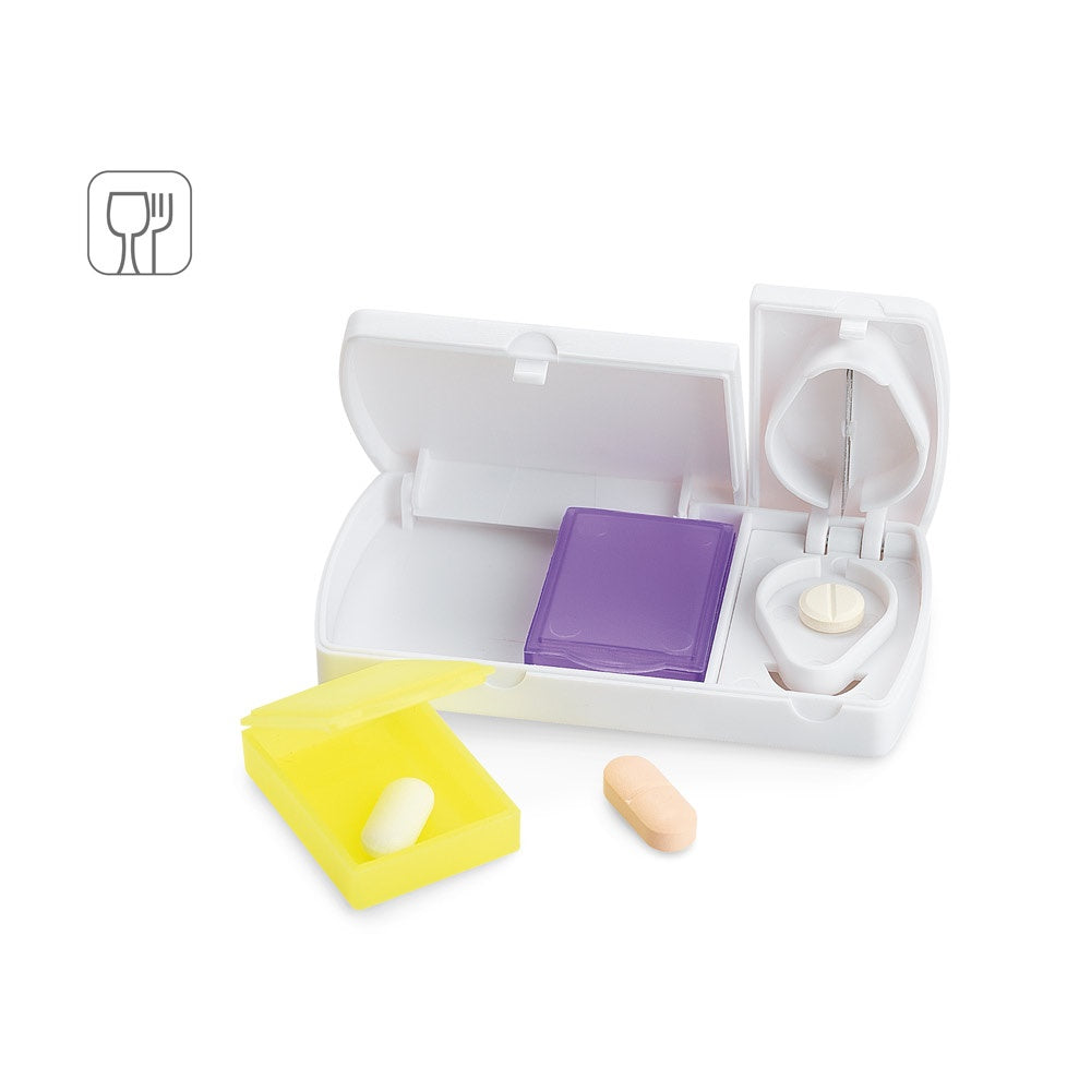 NERO. Tablettenbox mit 2 Fächern