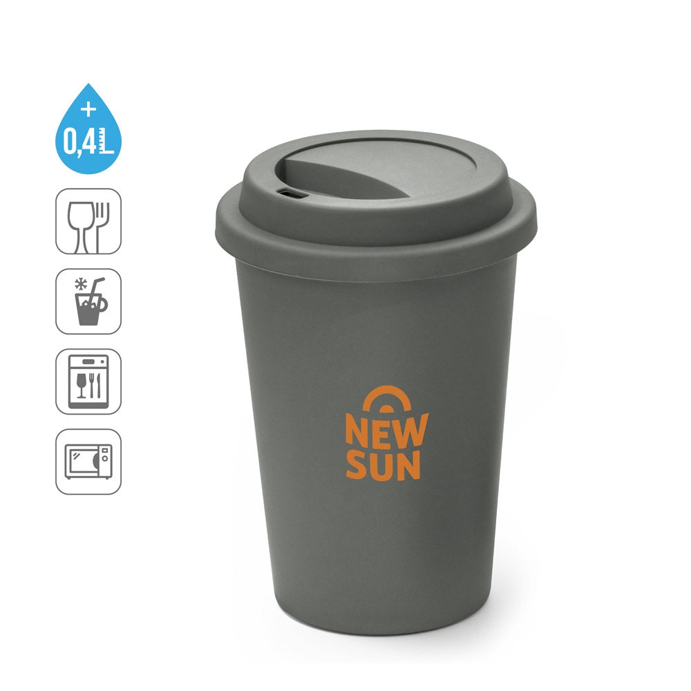 TONALI 450. Mehrwegbecher aus PP 450 ml