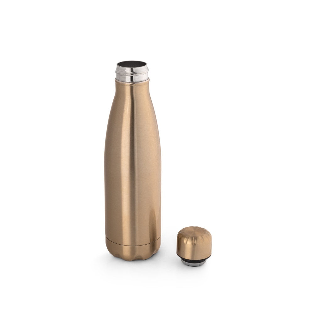 SHOW METALLIC. Edelstahlflasche 510 mL mit mattem Metallic-Finish – zusätzliche Ansicht
