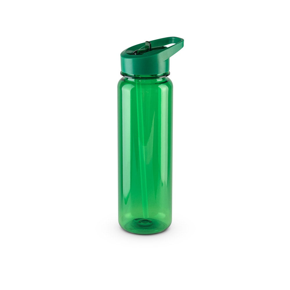 GILMORE. Sportflasche (750ml) aus recyceltem PET (100% rPET) mit glänzender transluzenter Oberfläche – zusätzliche Ansicht