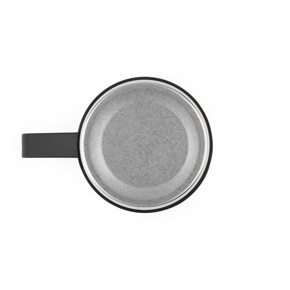 COMANECI. Doppelwandige Edelstahlflasche (90% recycelt) mit matter Oberfläche 490 ml – zusätzliche Ansicht