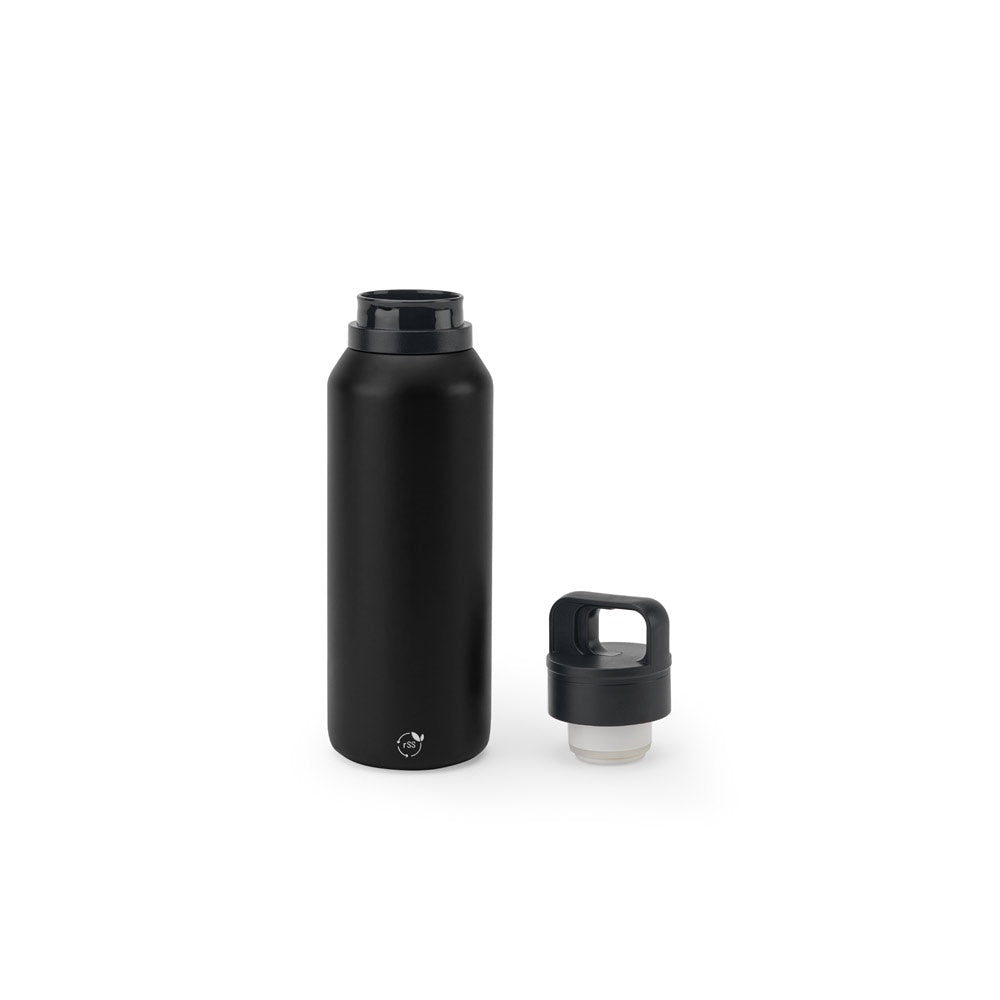 NICKLAUS. Edelstahlflasche (91% recycelt) mit vakuumisolierter Doppelwand 590 mL – zusätzliche Ansicht