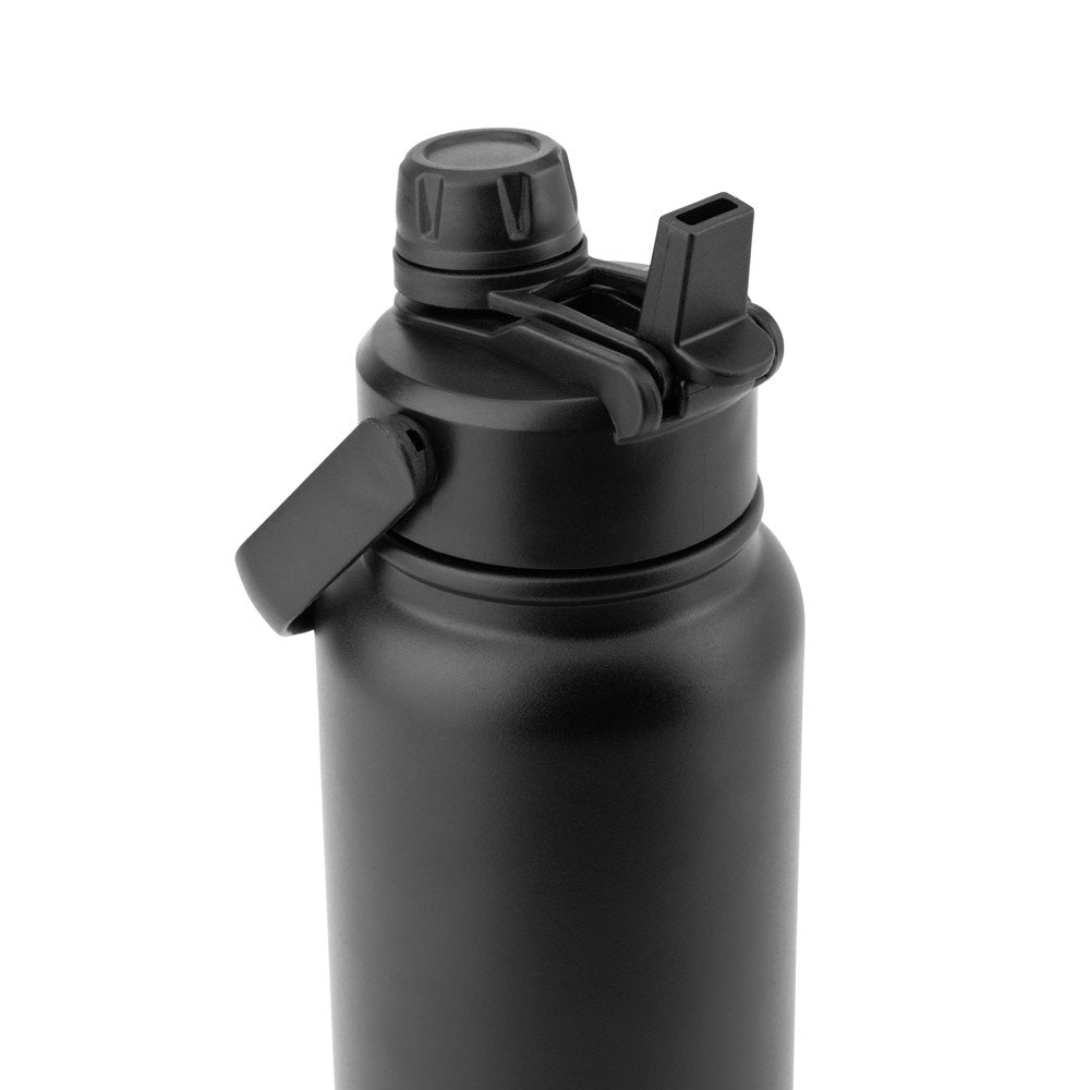 ALCARAZ. Flasche aus Edelstahl (90 % recycelt), doppelwandig vakuumisoliert – zusätzliche Ansicht