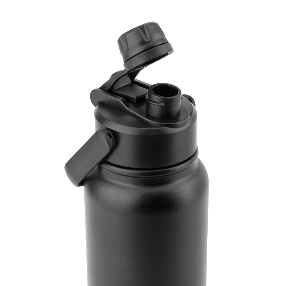 ALCARAZ. Flasche aus Edelstahl (90 % recycelt), doppelwandig vakuumisoliert – zusätzliche Ansicht