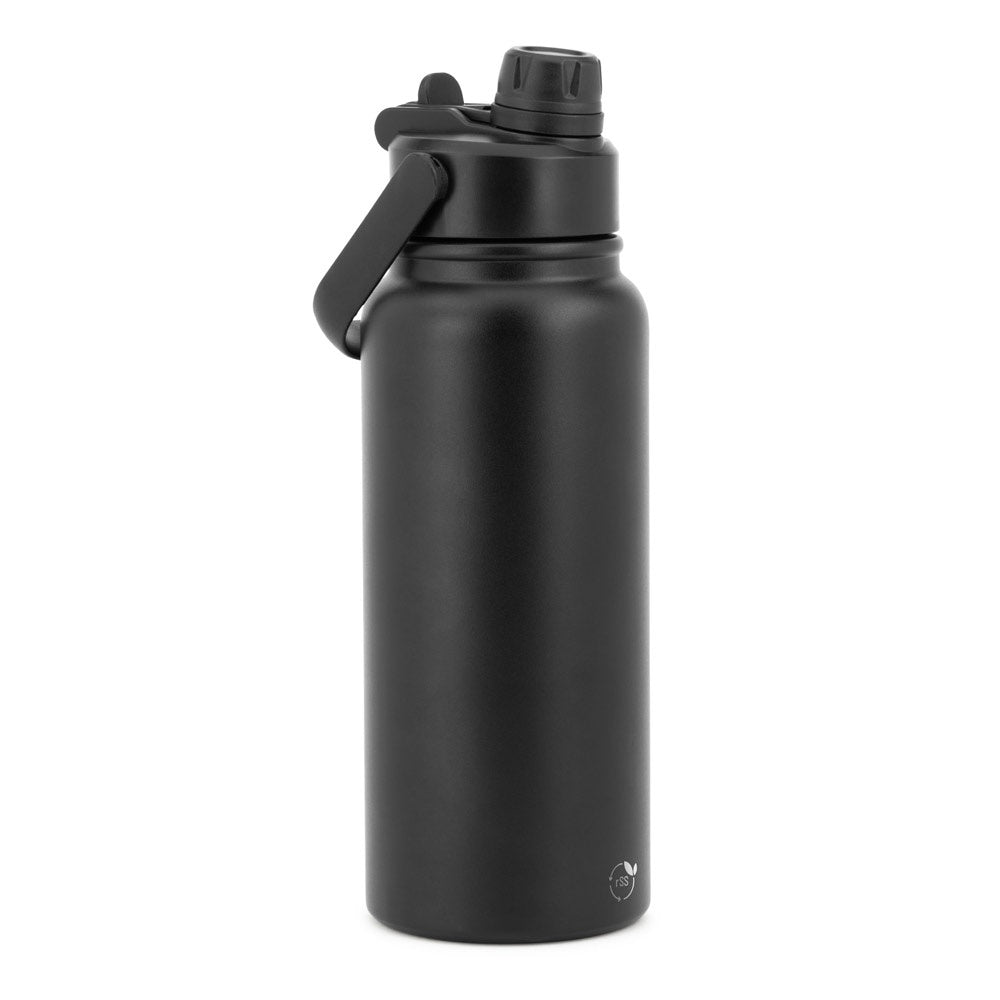 ALCARAZ. Flasche aus Edelstahl (90 % recycelt), doppelwandig vakuumisoliert – zusätzliche Ansicht