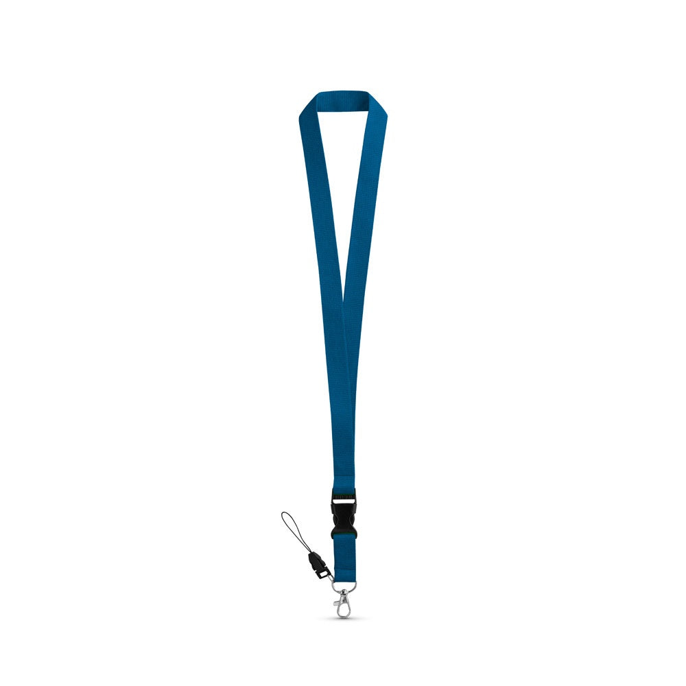 ANQUETIL. Lanyard aus Polyester – zusätzliche Ansicht