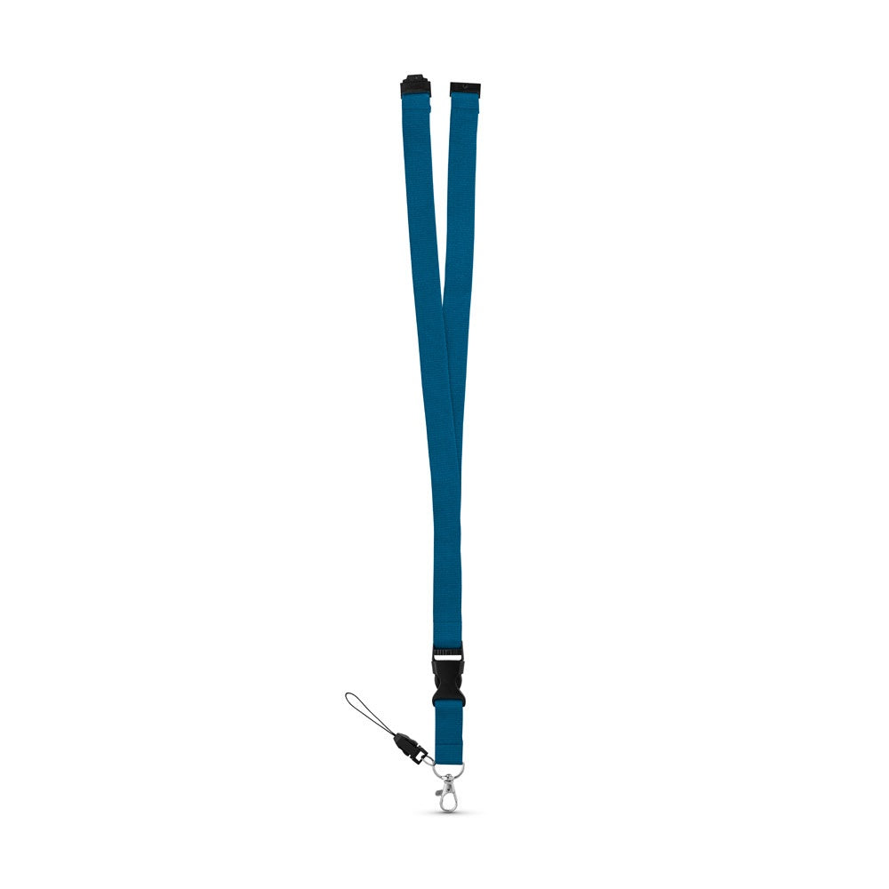 MURRAY. Lanyard aus Polyester (20 mm) mit einem Schlüsselband – zusätzliche Ansicht