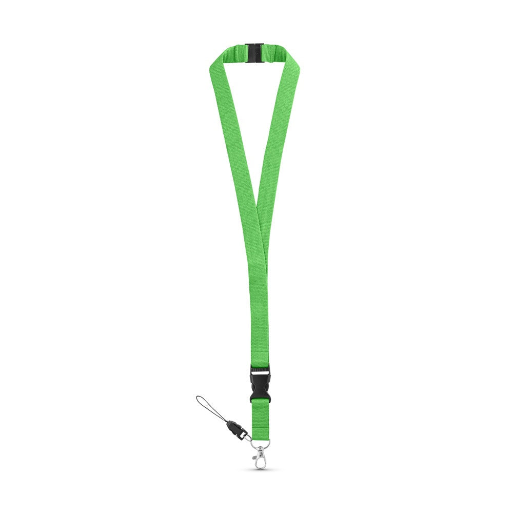 MURRAY. Lanyard aus Polyester (20 mm) mit einem Schlüsselband