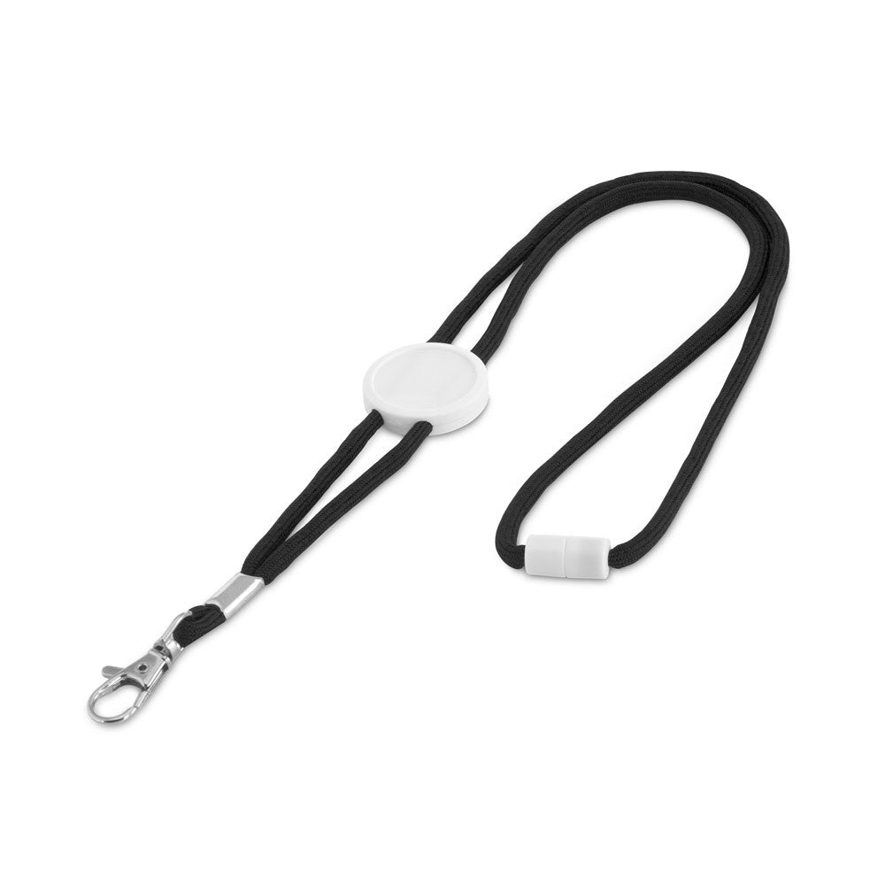 WEAVE. Lanyard aus Polyester – zusätzliche Ansicht