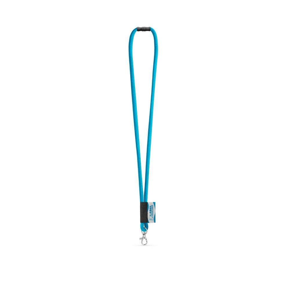 WISBECH. SET Lanyard TUBE Long (Ø 7 mm) mit 9 mm Schnappkarabiner und Ø 7 mm Sicherheitsverschluss – zusätzliche Ansicht
