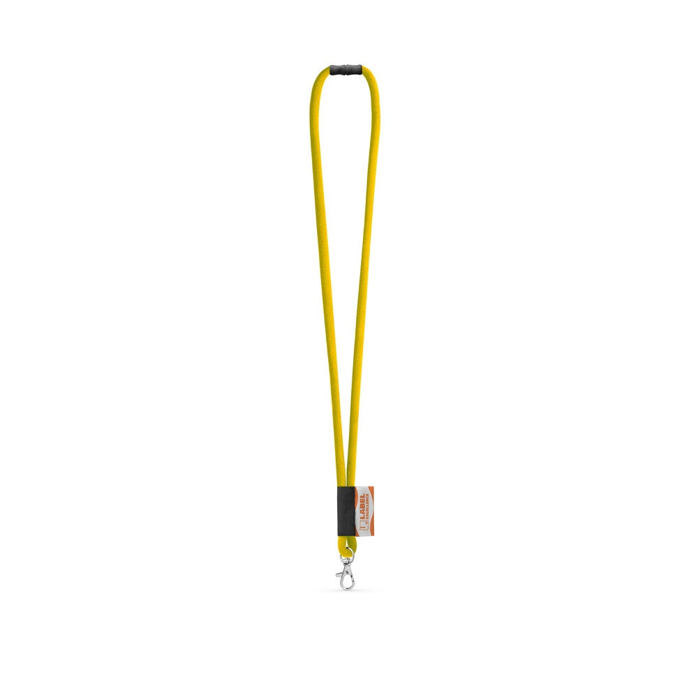WISBECH. SET Lanyard TUBE Long (Ø 7 mm) mit 9 mm Schnappkarabiner und Ø 7 mm Sicherheitsverschluss – zusätzliche Ansicht