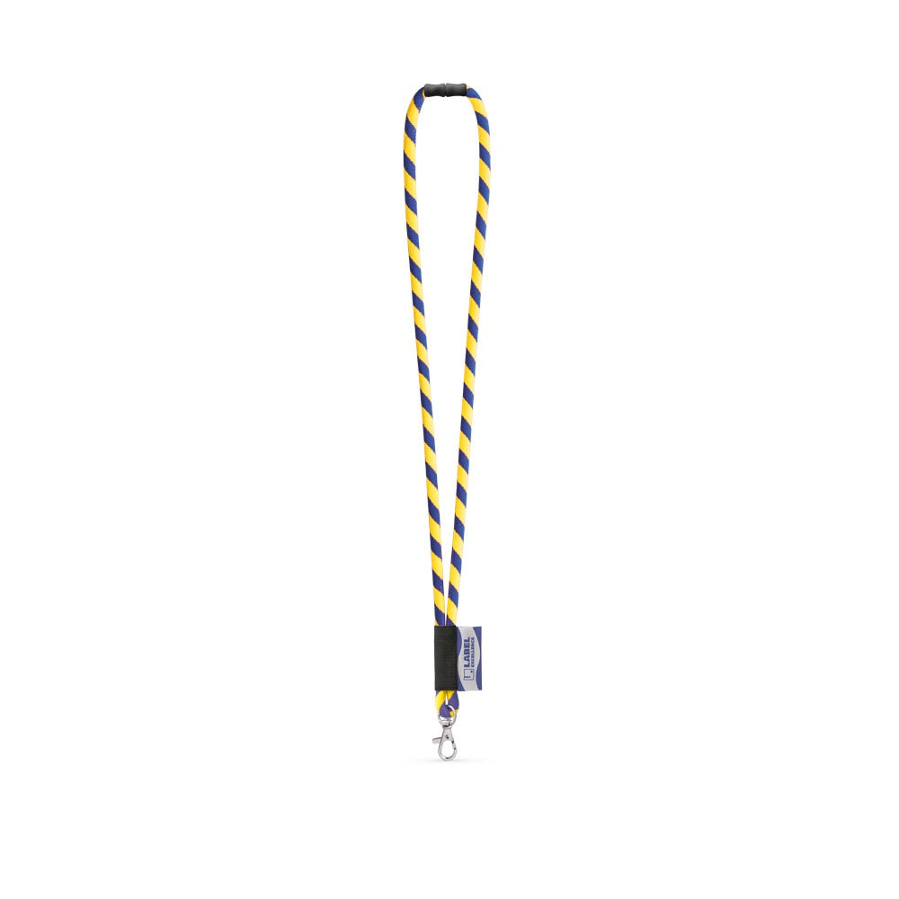 WISBECH. SET Lanyard TUBE Long (Ø 7 mm) mit 9 mm Schnappkarabiner und Ø 7 mm Sicherheitsverschluss