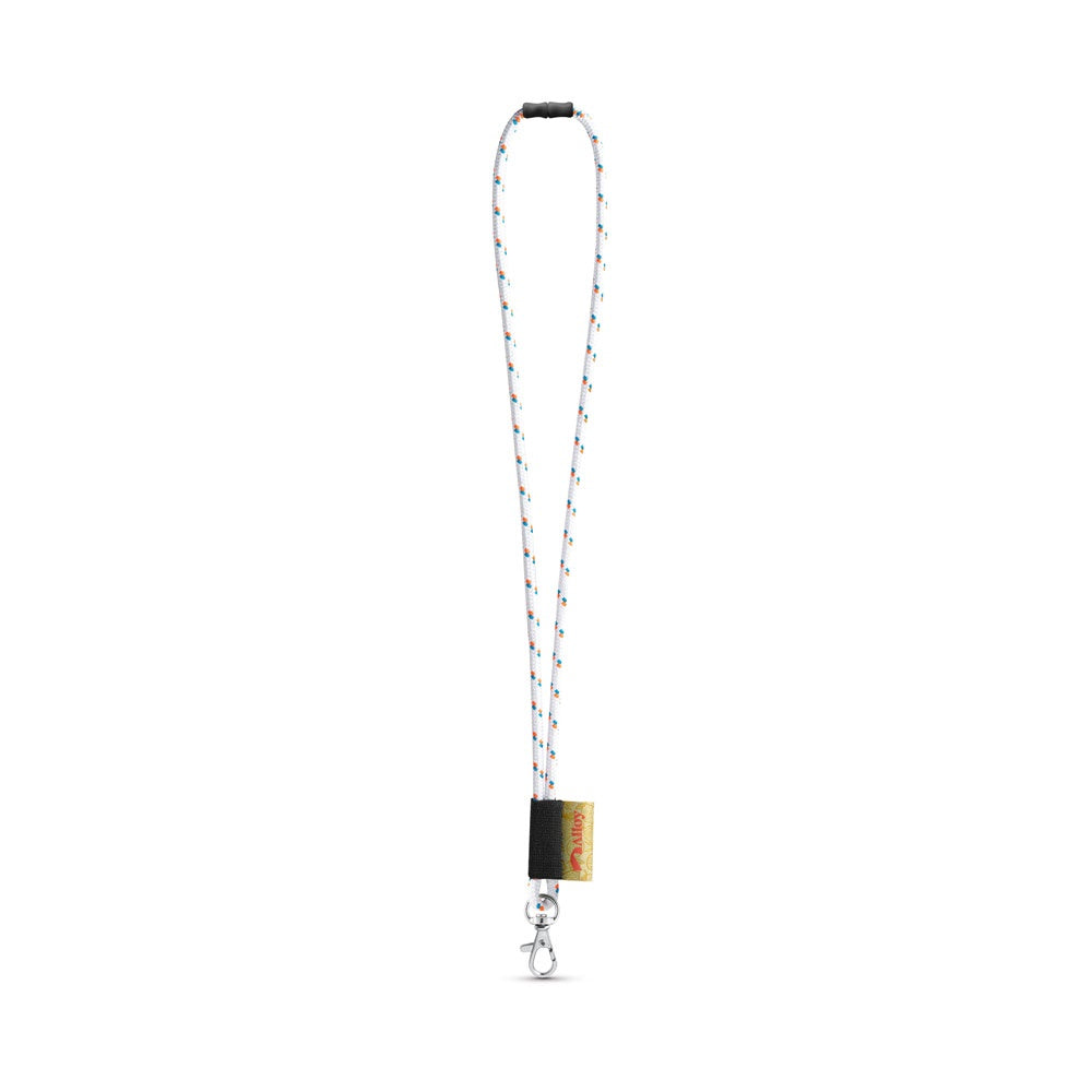 MANSFIELD. SET Lanyard NAUTIC Long (Ø 7 mm) mit 9 mm Schnappkarabiner und Ø 7 mm Sicherheitsverschluss – zusätzliche Ansicht