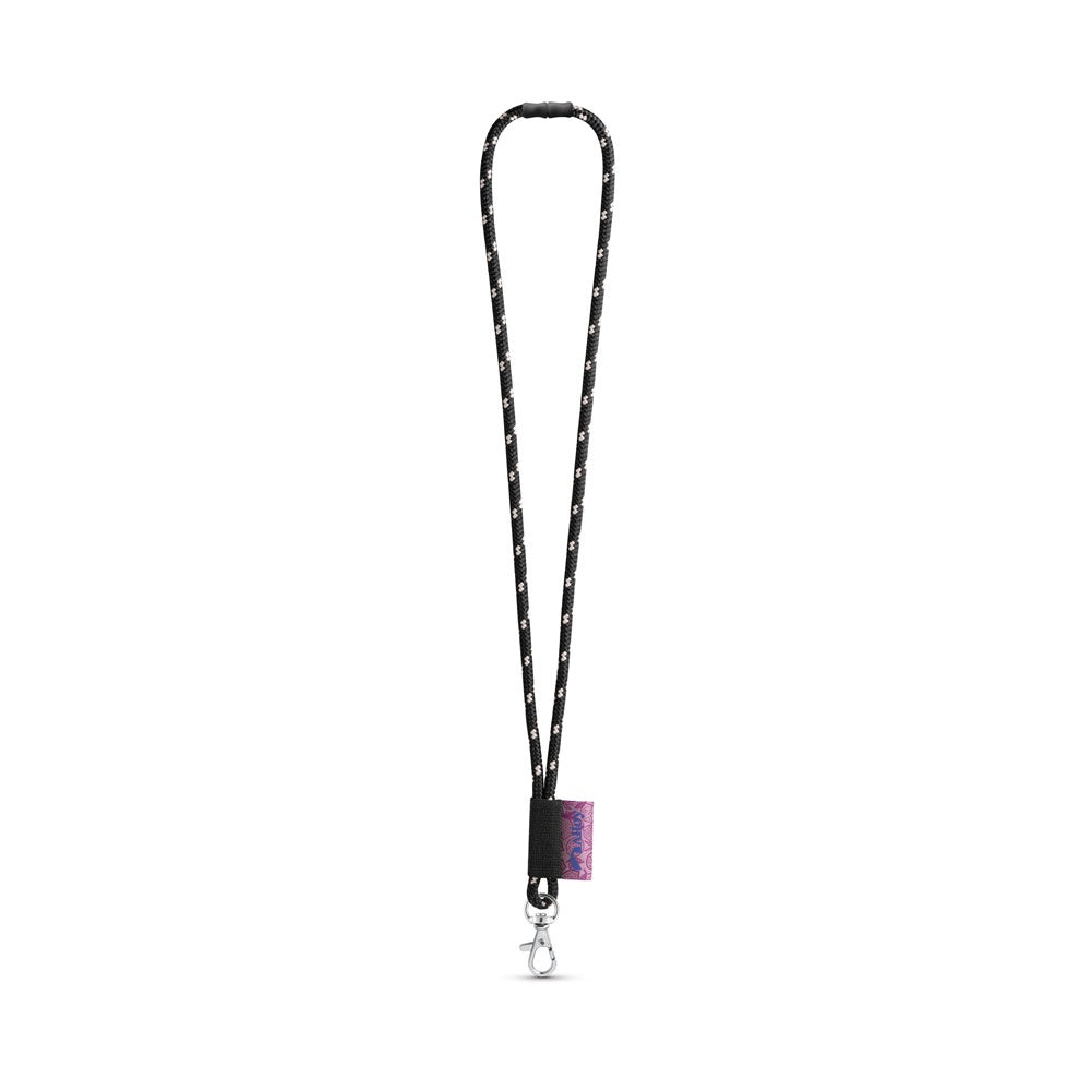 MANSFIELD. SET Lanyard NAUTIC Long (Ø 7 mm) mit 9 mm Schnappkarabiner und Ø 7 mm Sicherheitsverschluss – zusätzliche Ansicht