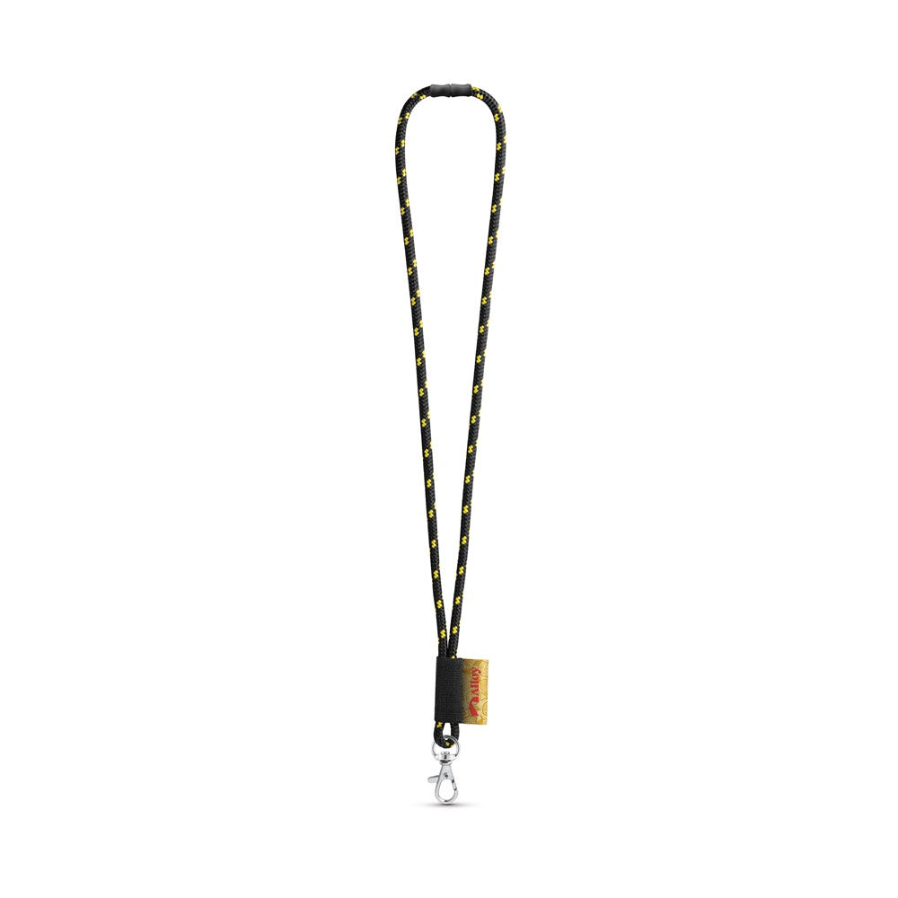 MANSFIELD. SET Lanyard NAUTIC Long (Ø 7 mm) mit 9 mm Schnappkarabiner und Ø 7 mm Sicherheitsverschluss – zusätzliche Ansicht