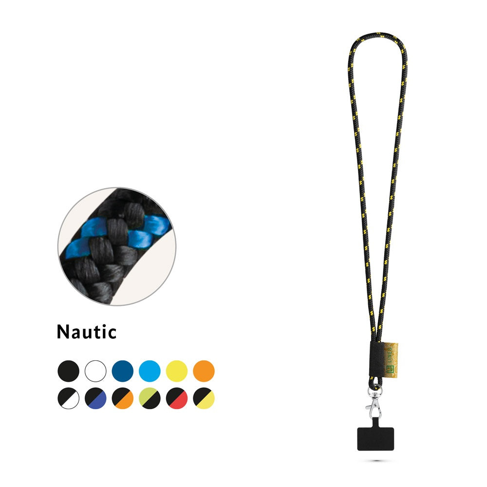STAFFORD. SET Lanyard NAUTIC Long (Ø 7 mm) mit 9 mm Schnappkarabiner und Handyhalterung