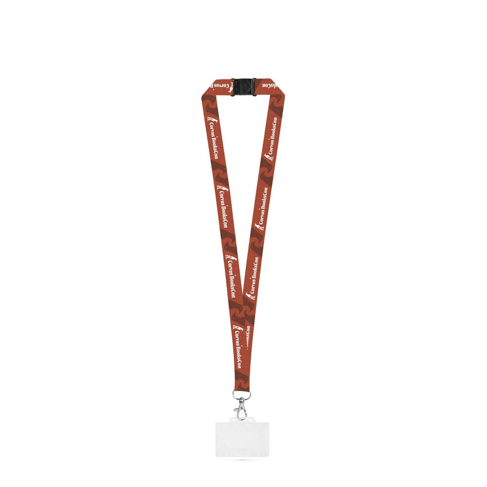 CARLISLE. Lanyard-Set SUBLIMATION Long II (20 mm) mit 20 mm Karabinerhaken, Sicherheitsverschluss und stabilem Ausweis-/Kartenhalter 91 x 68 mm
