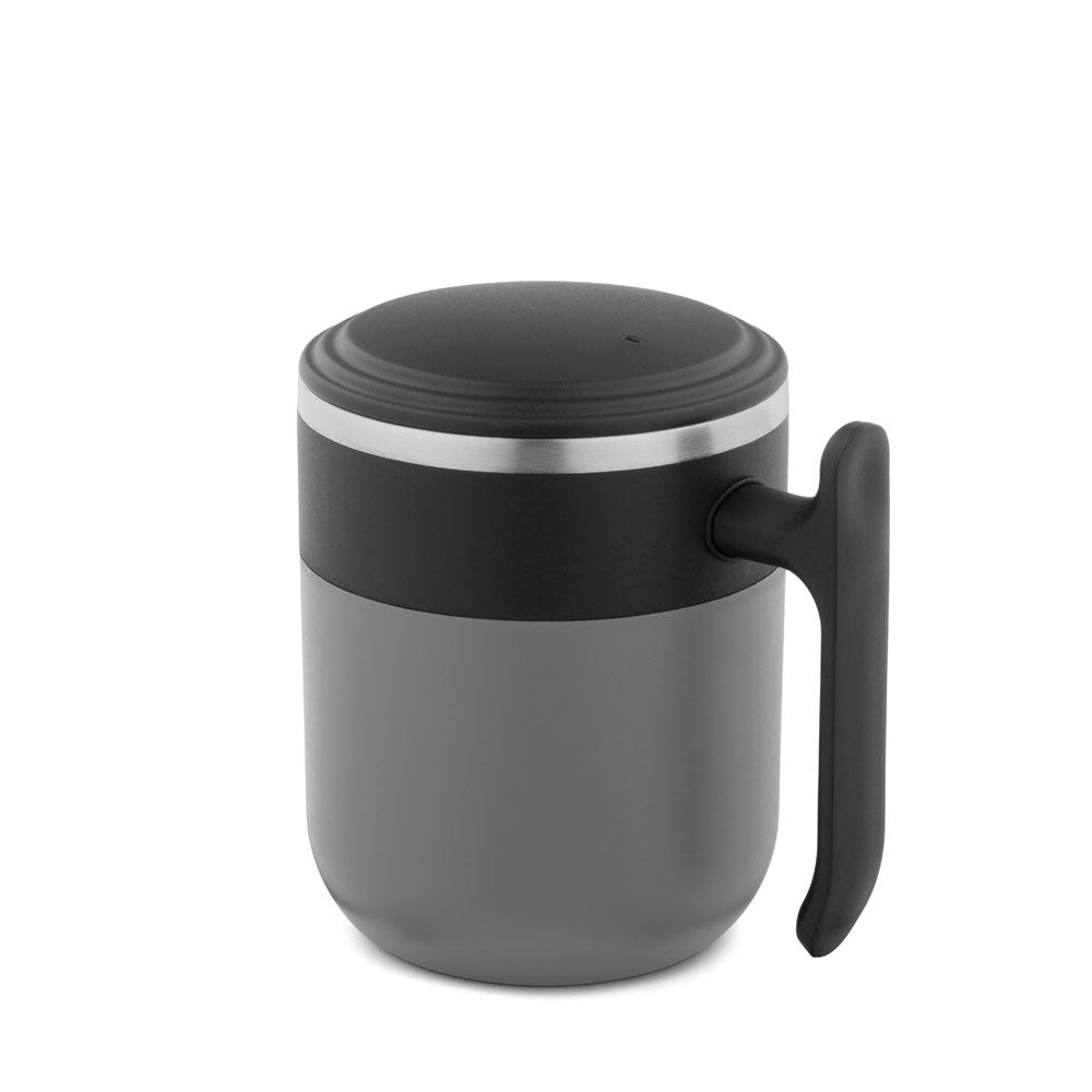 MALDINI. Reisebecher mit Innenwand aus Edelstahl und matter Oberfläche, 400 ml