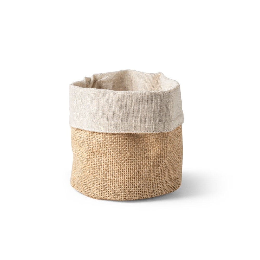DUCASSE. Mehrzweckbeutel aus Jute (260g/m²) und Baumwolle (120g/m²) – zusätzliche Ansicht