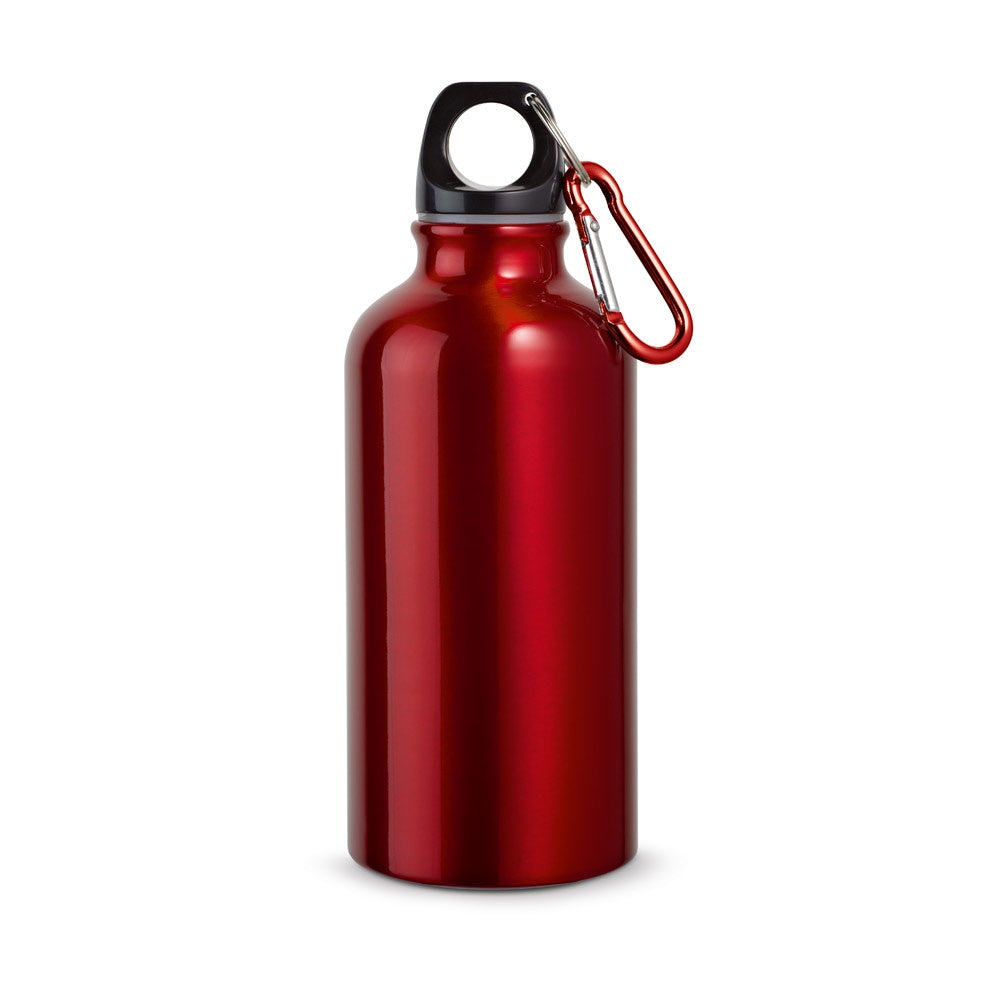 LANDSCAPE S. Aluminium-Sportflasche mit Karabiner 400 ml – zusätzliche Ansicht