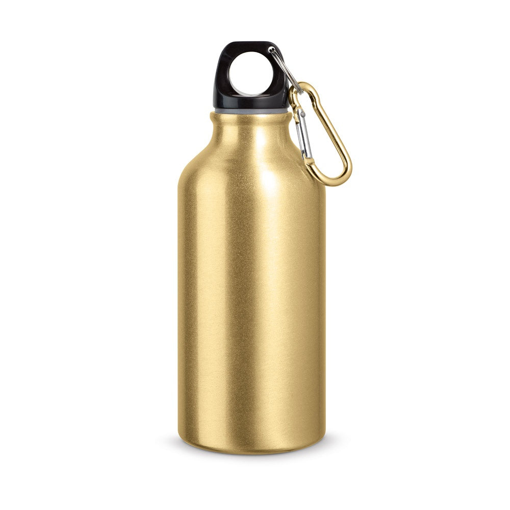 LANDSCAPE S. Aluminium-Sportflasche mit Karabiner 400 ml