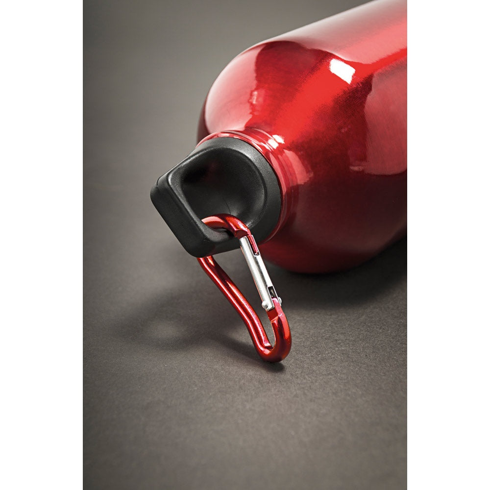 LANDSCAPE S. Aluminium-Sportflasche mit Karabiner 400 ml – zusätzliche Ansicht