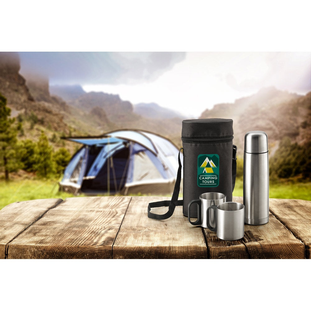 DURANT. Set aus Edelstahl-Thermoskanne und Becher – zusätzliche Ansicht
