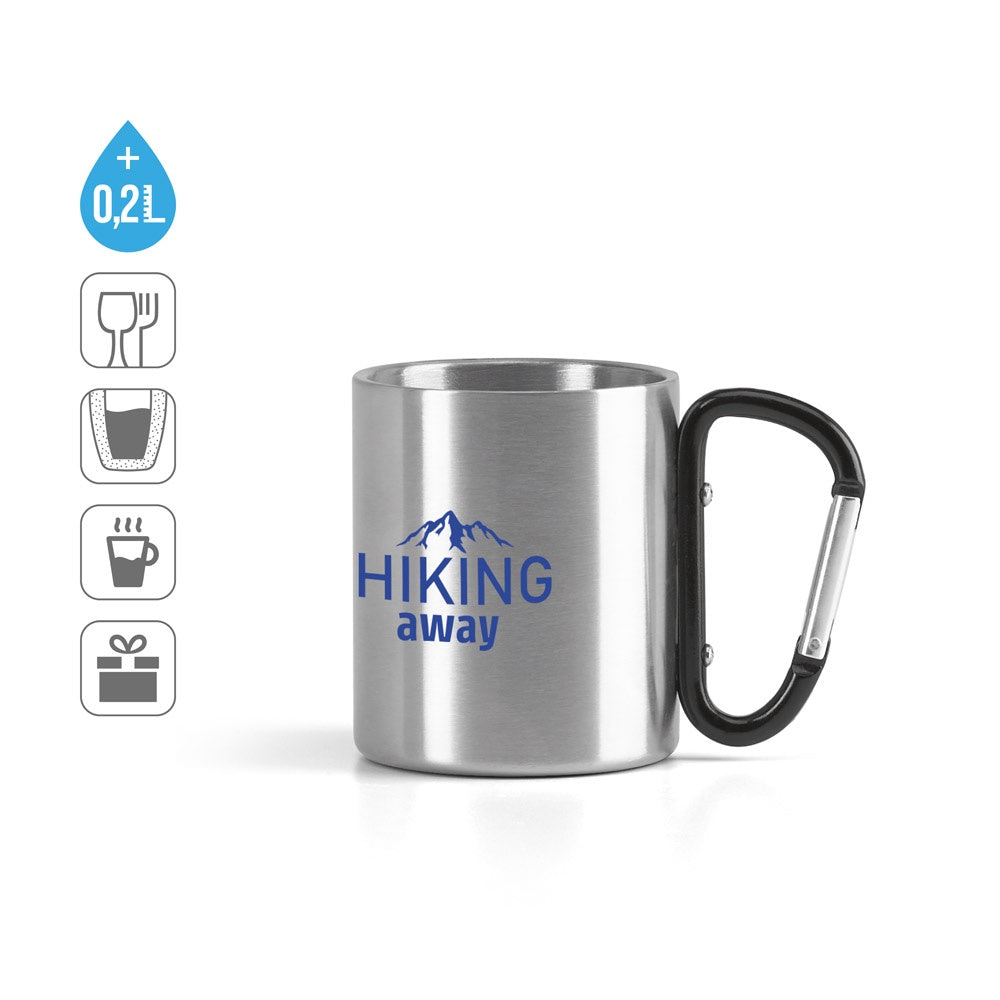 WINGS. Edelstahlbecher 230 ml