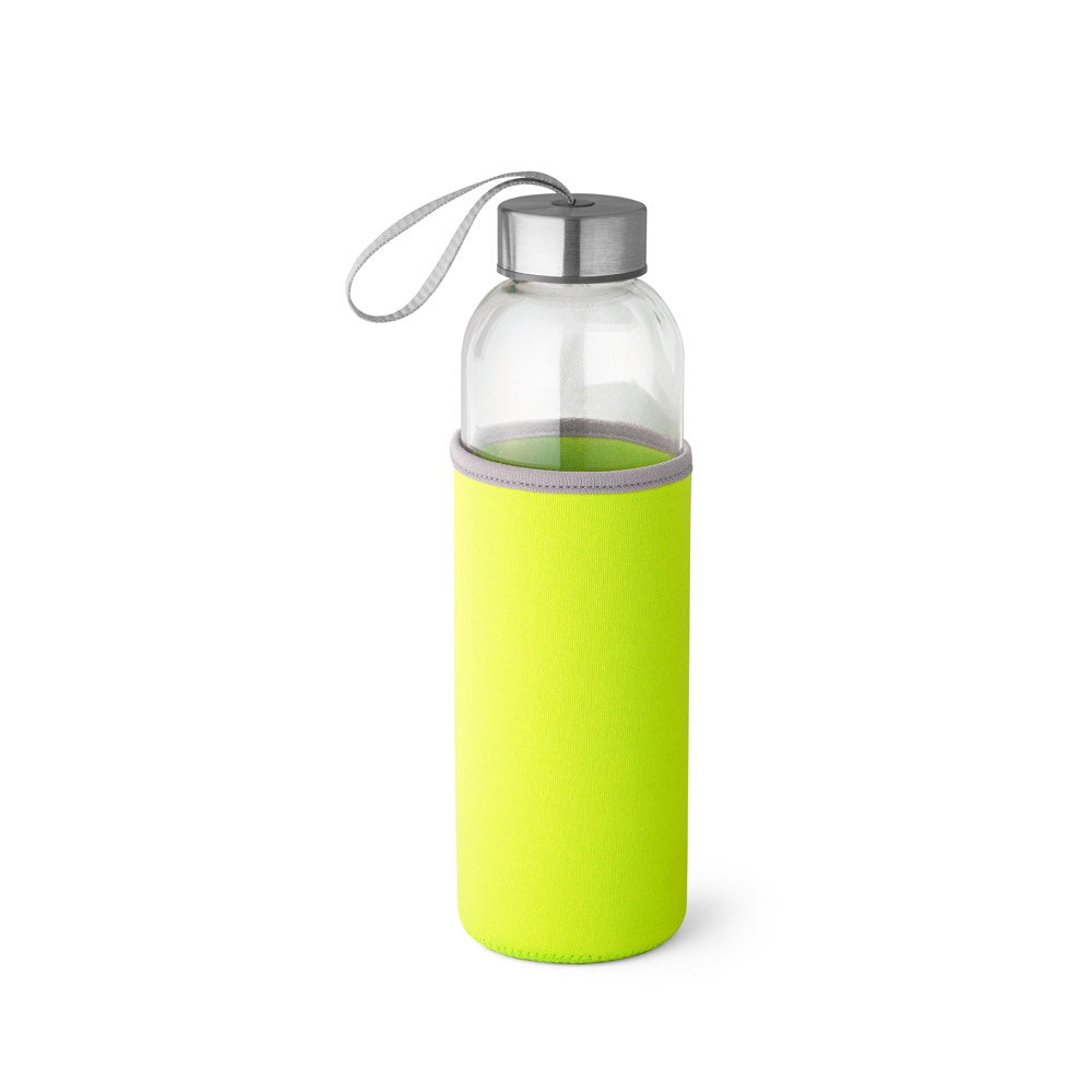 RAISE. Glas und Edelstahl Sportflasche 520 mL