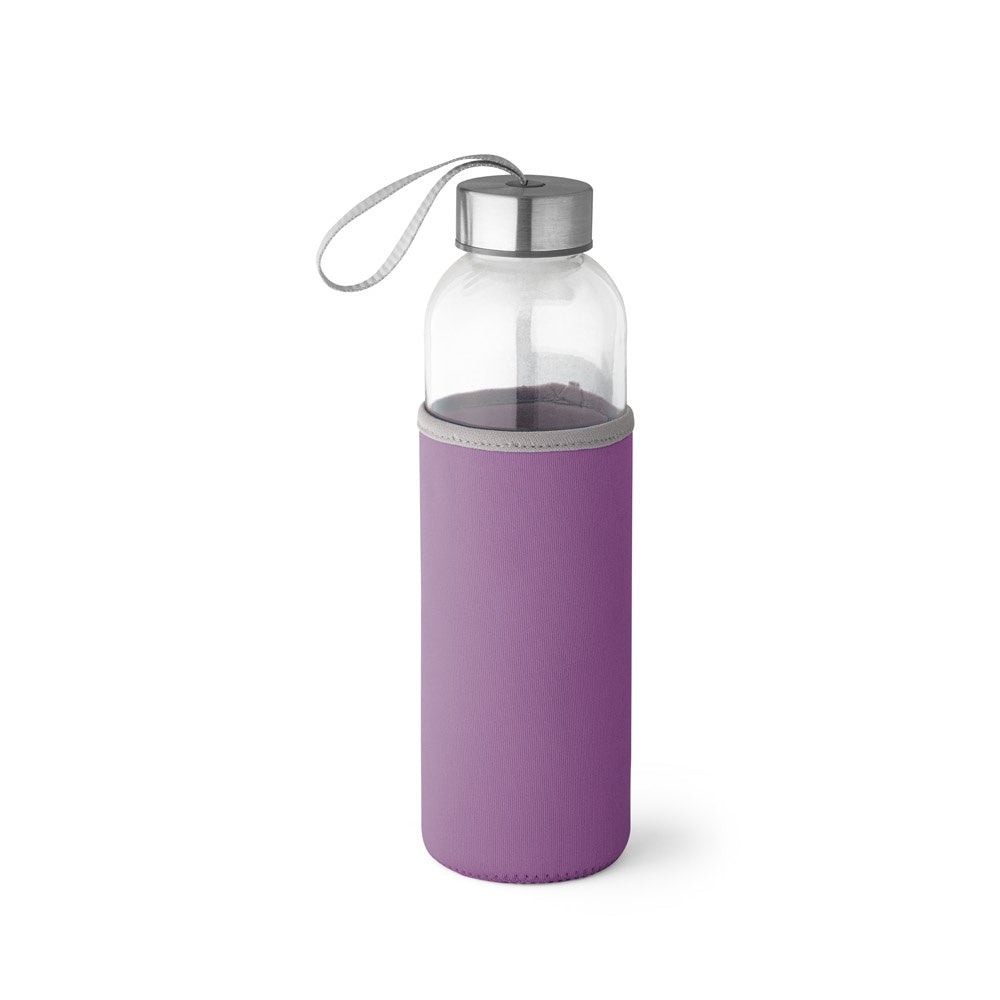 RAISE. Glas und Edelstahl Sportflasche 520 mL