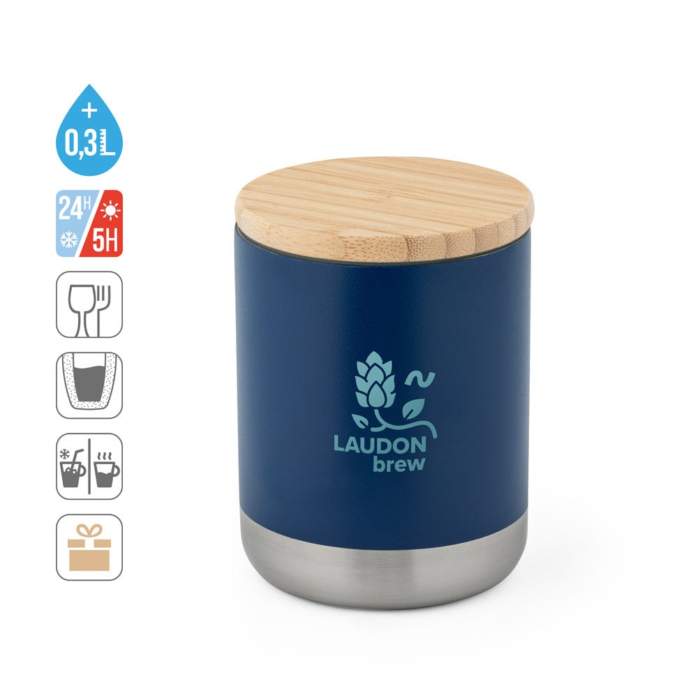 NORRE TUMBLER. Isolierbecher aus Edelstahl (36% recycelt) (370 mL), doppelwandig und vakuumisoliert