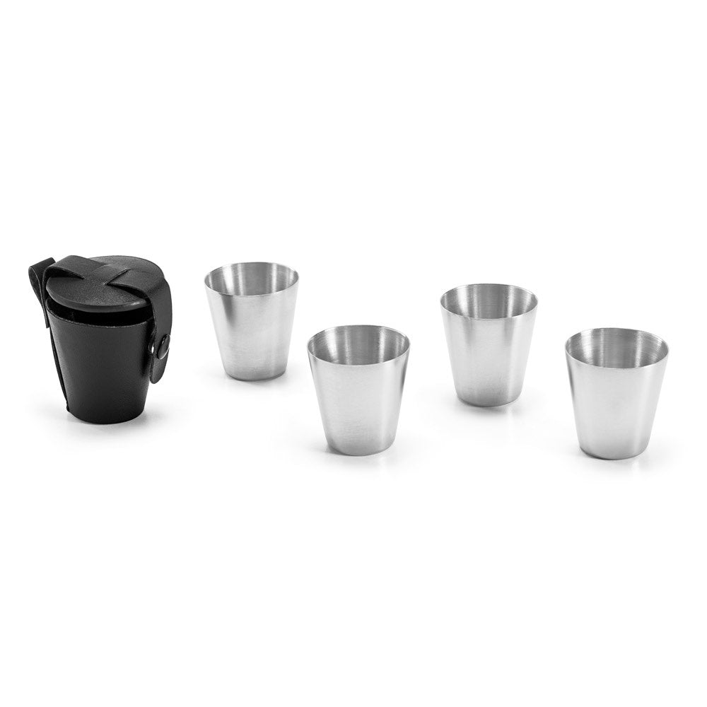 HIMALAYAS. Set mit 4 Edelstahlbechern 25 mL – zusätzliche Ansicht