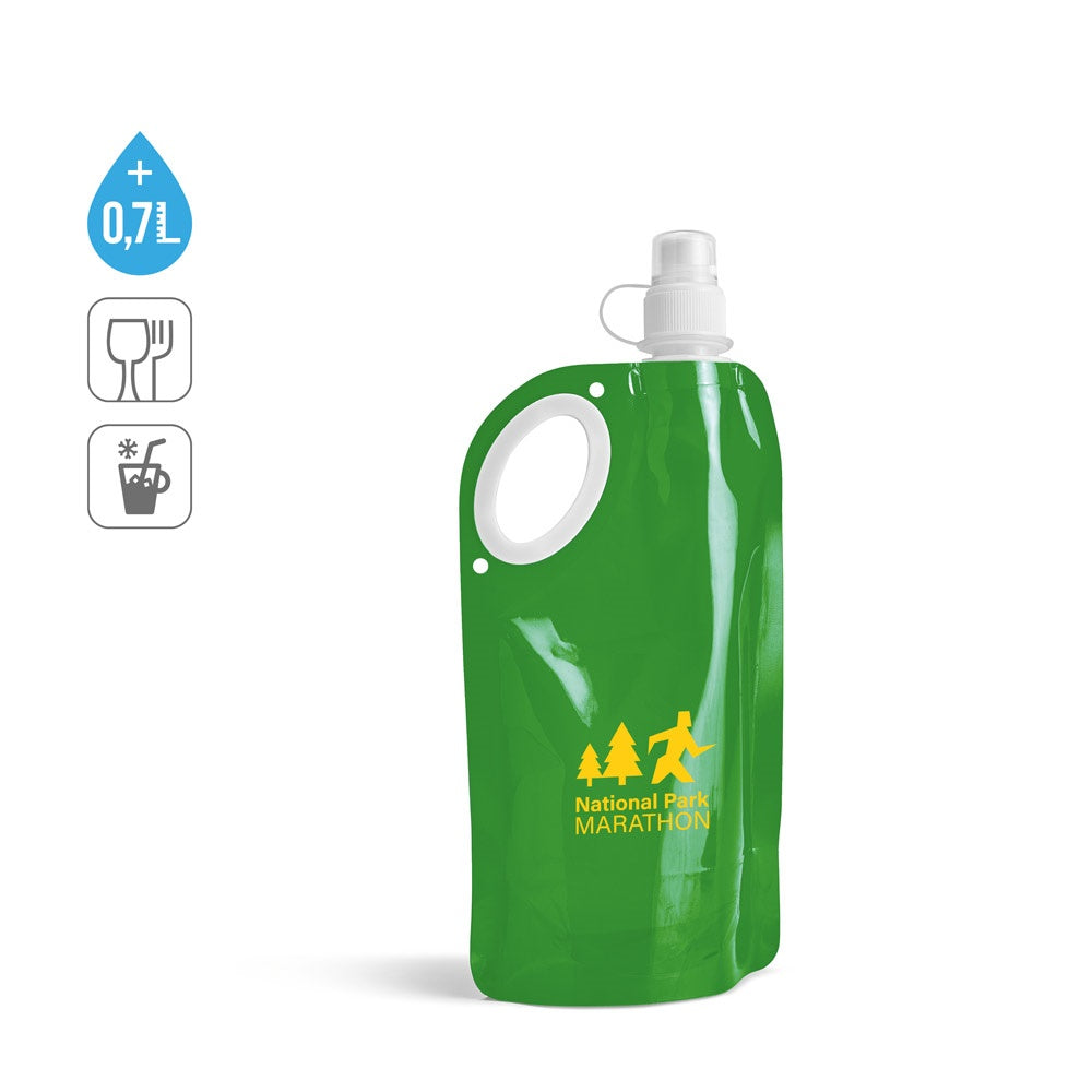 HIKE. Faltbare Flasche aus PET, PA und PE 750 ml