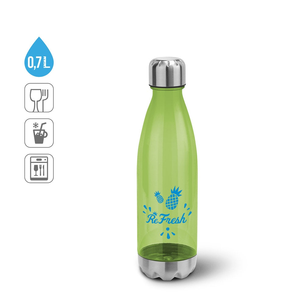 ANCER. Sportflasche aus AS und Edelstahl 700 ml