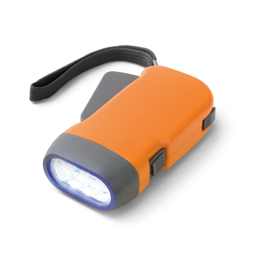 EDDIE. Dynamo Taschenlampe mit 3-LEDs – zusätzliche Ansicht