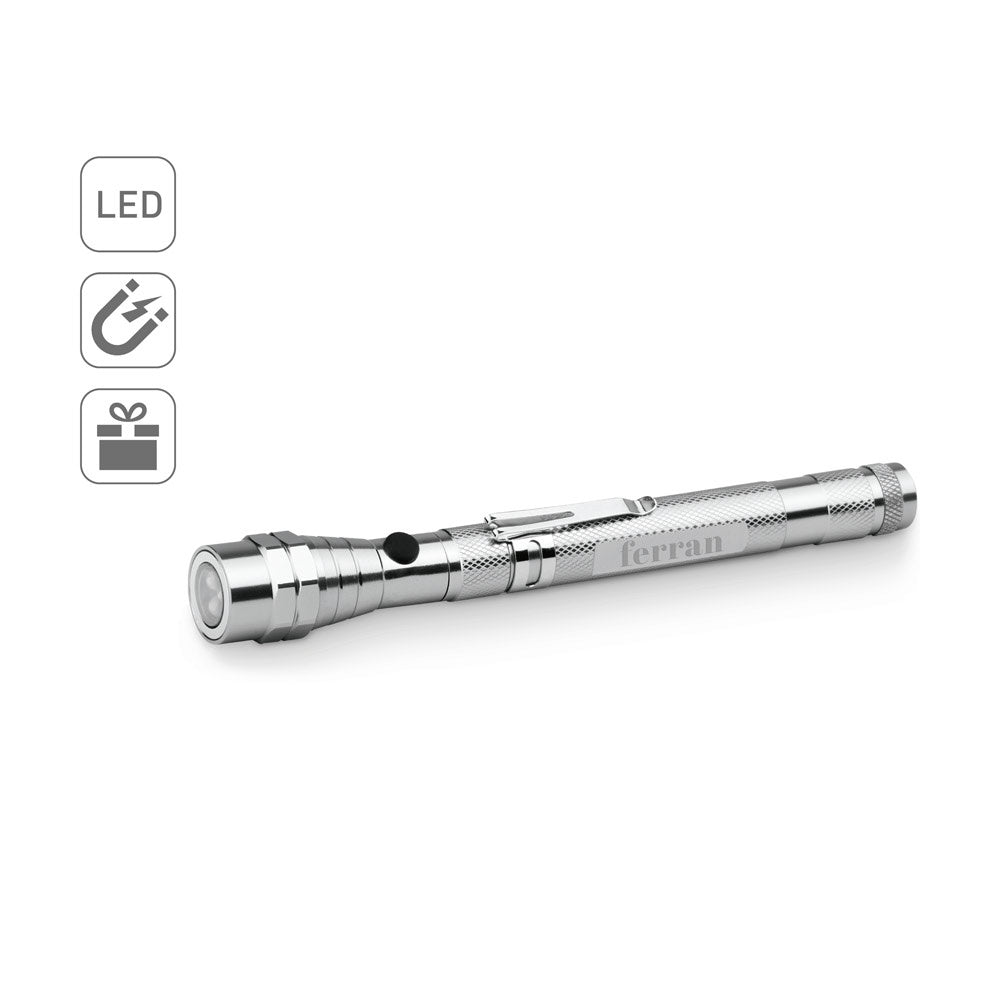 NOBEND. Ausziehbare LED Metall-Laterne