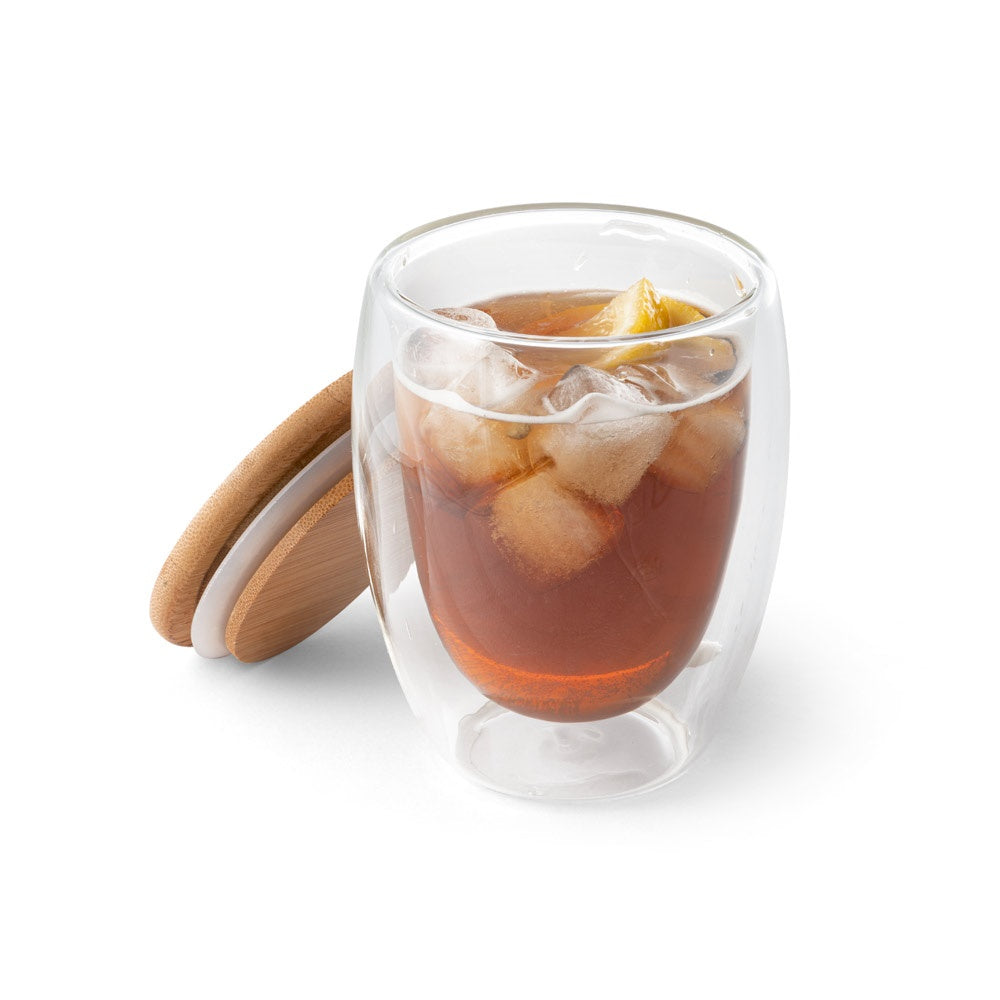 ECUADOR L. Reisebecher aus Borosilikatglas 350 ml – zusätzliche Ansicht