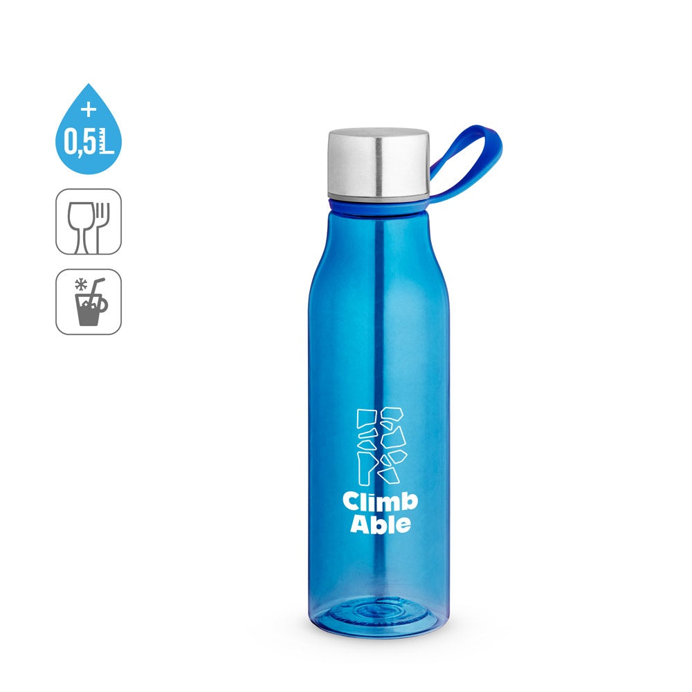 SENNA. Recycelte PET-Flasche (100 % rPET) mit glänzender, transluzenter Oberfläche