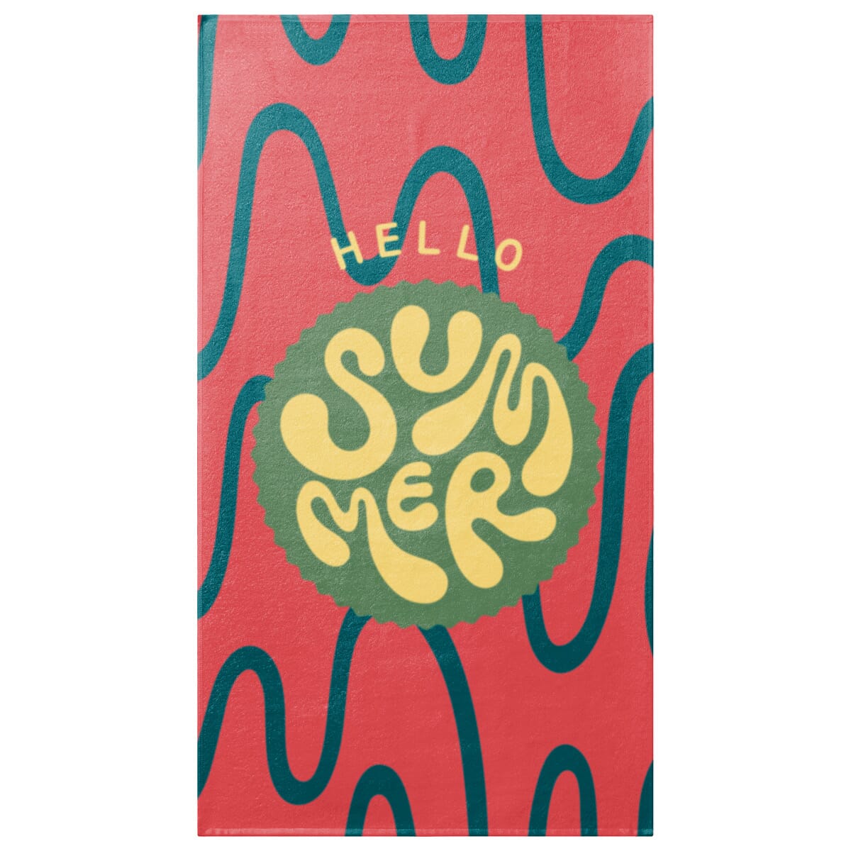Sophie Muval Sublimation Strandtuch 180x100 cm, 350 g/m²